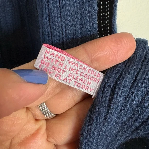 Vintage Y2K Minimal skinny scarf spring fall - Picture 3 of 5